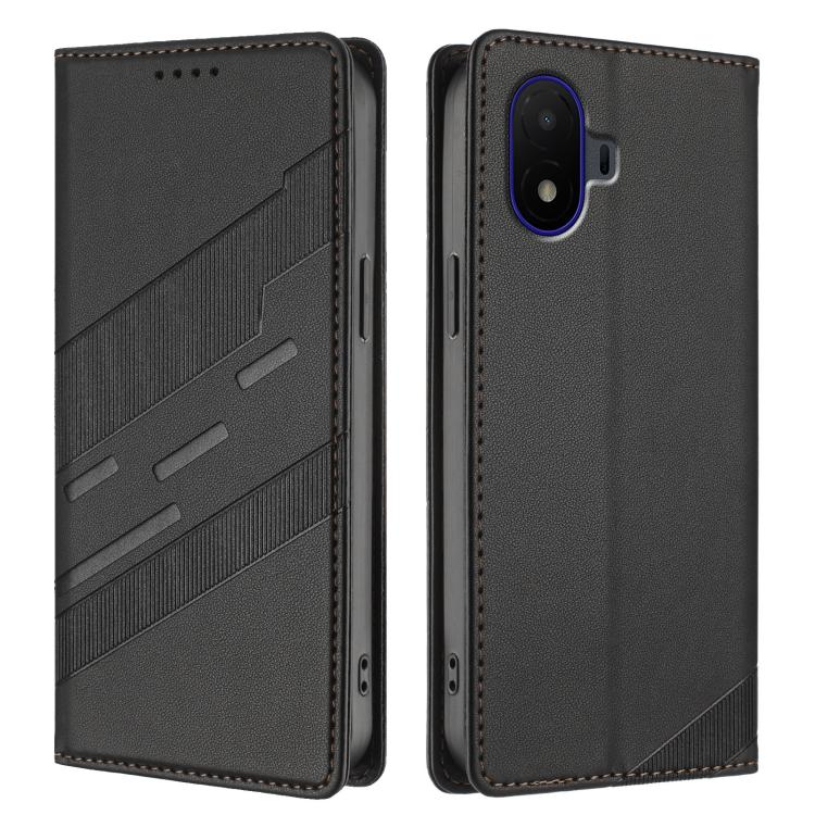 For TCL K70 SE Embossed Multi-functional Wallet Retro Leather Phone Case