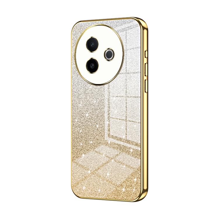 For vivo Y300i Gradient Glitter Powder Electroplated Phone Case