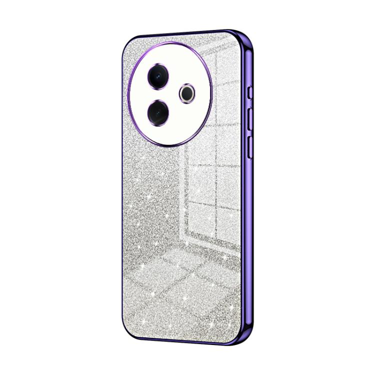 For vivo Y39 5G Gradient Glitter Powder Electroplated Phone Case