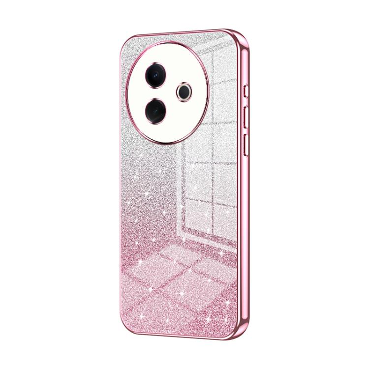 For vivo Y39 5G Gradient Glitter Powder Electroplated Phone Case