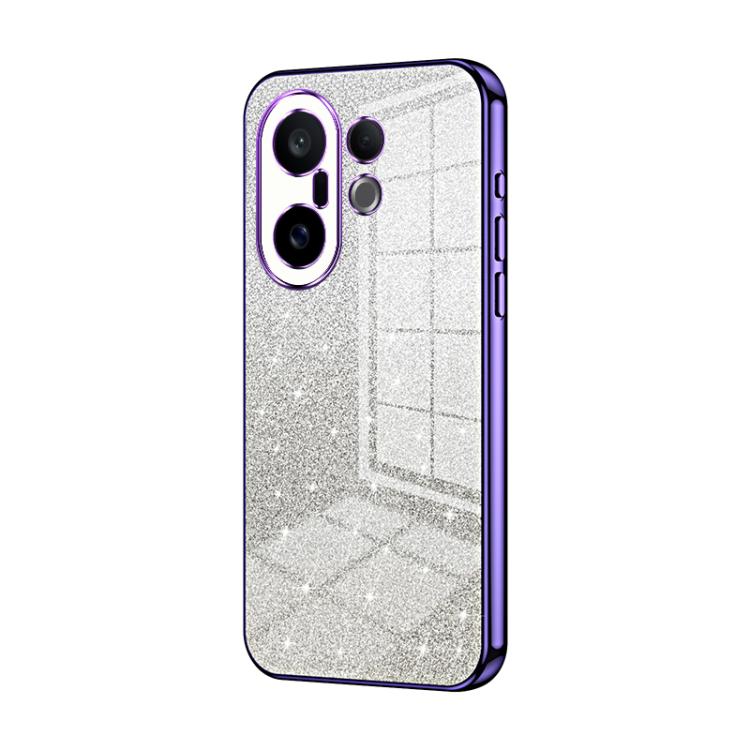 For vivo S30 Pro mini Gradient Glitter Powder Electroplated Phone Case
