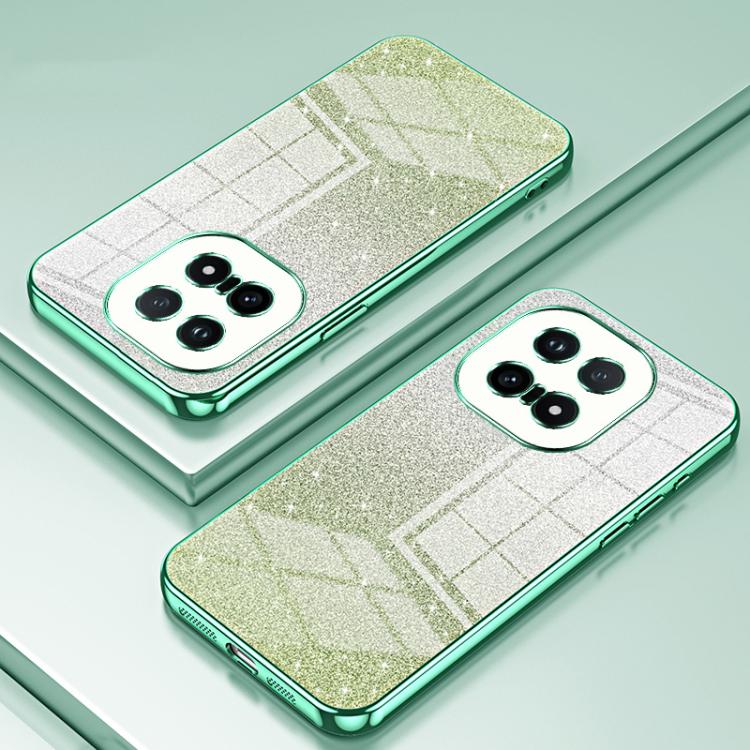 For vivo iQOO 15 Gradient Glitter Powder Electroplated Phone Case