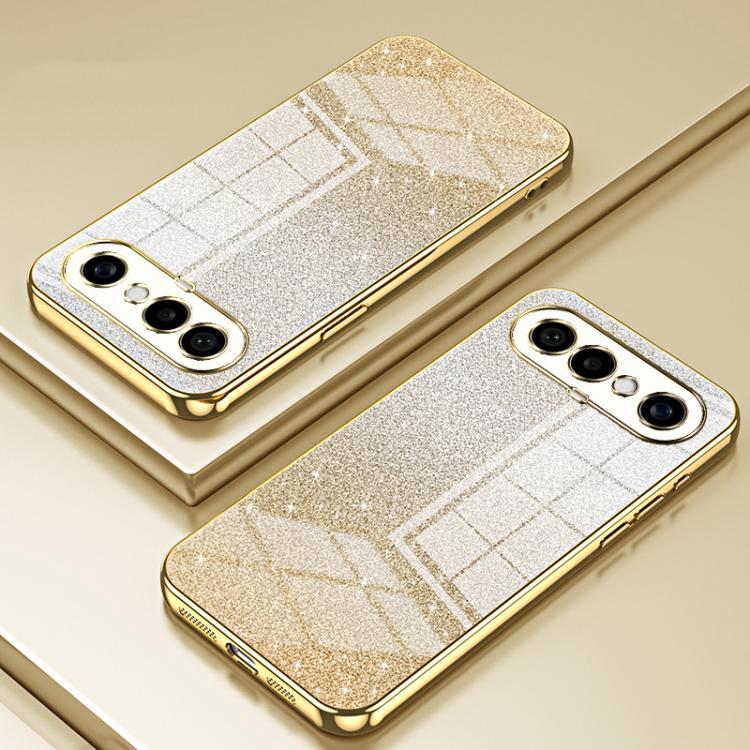 For vivo S50 Pro mini Gradient Glitter Powder Electroplated Phone Case