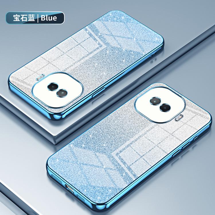 For vivo iQOO Z11 Turbo Gradient Glitter Powder Electroplated Phone Case