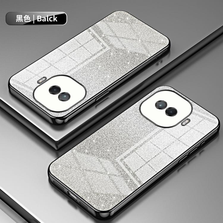For vivo iQOO Z11 Turbo Gradient Glitter Powder Electroplated Phone Case