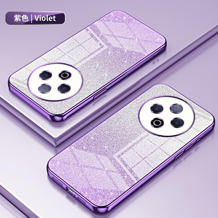 For vivo Y500 5G Gradient Glitter Powder Electroplated Phone Case
