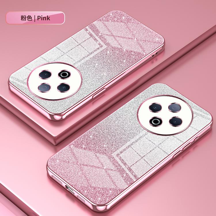 For vivo Y500 5G Gradient Glitter Powder Electroplated Phone Case