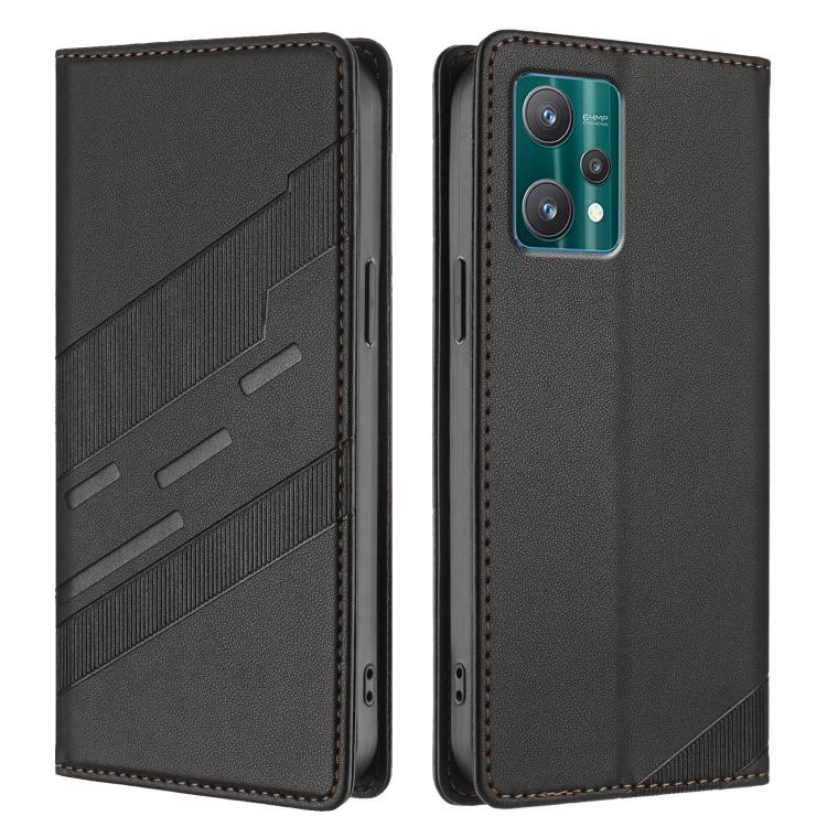 For Realme 9 Pro Embossed Multi-functional Wallet Retro Leather Phone Case