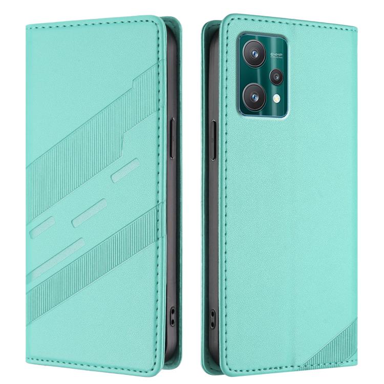For Realme 9 Pro Embossed Multi-functional Wallet Retro Leather Phone Case