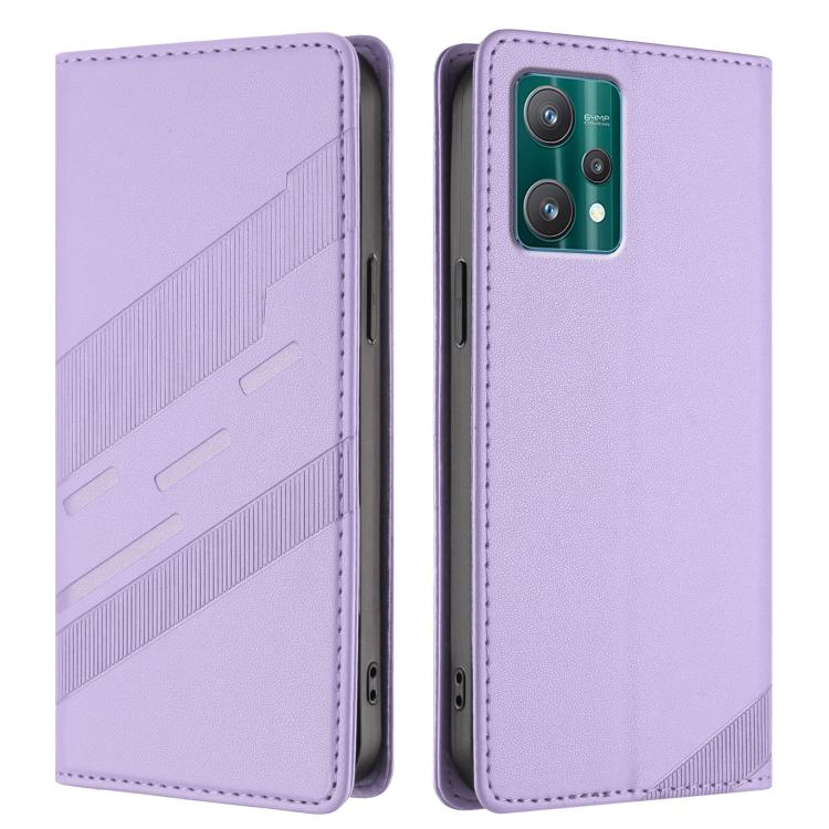 For Realme 9 Pro Embossed Multi-functional Wallet Retro Leather Phone Case
