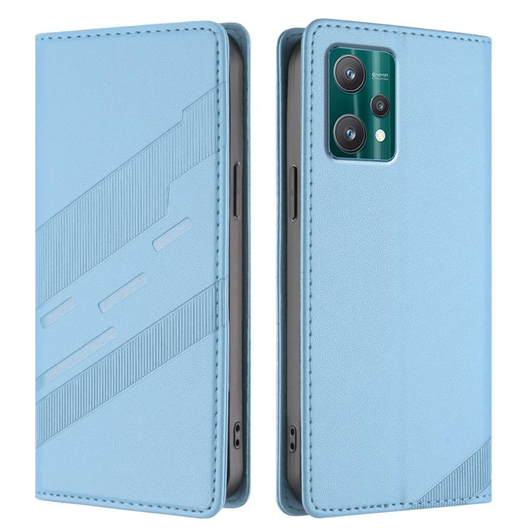 For Realme 9 Pro Embossed Multi-functional Wallet Retro Leather Phone Case