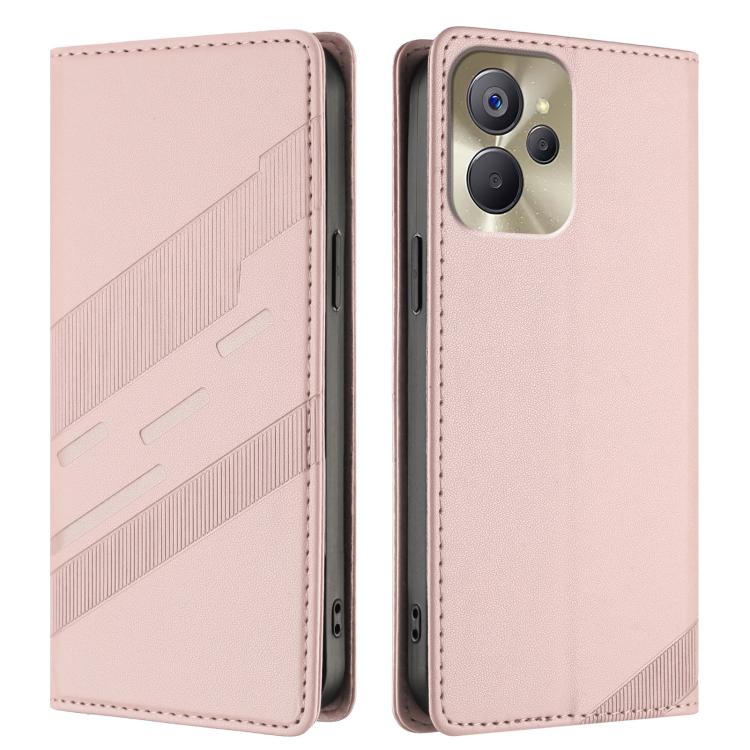 For Realme 10 5G Embossed Multi-functional Wallet Retro Leather Phone Case