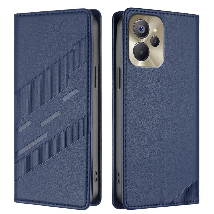 For Realme 10 5G Embossed Multi-functional Wallet Retro Leather Phone Case