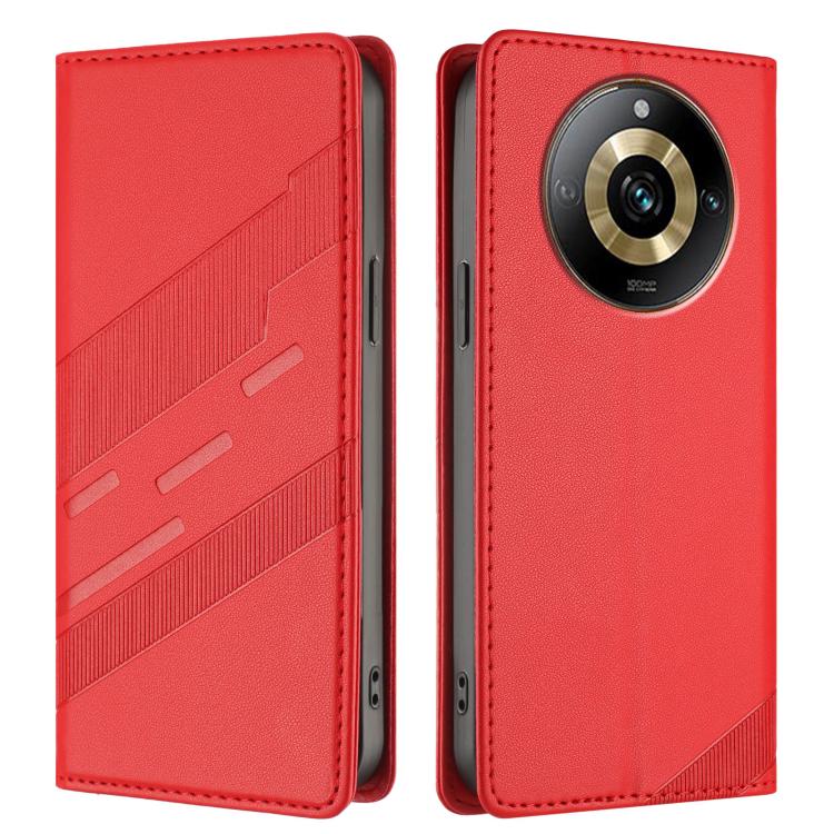 For Realme 10 Pro Embossed Multi-functional Wallet Retro Leather Phone Case