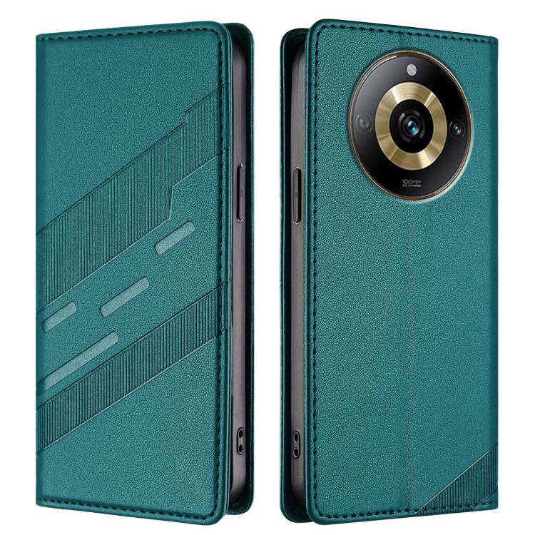 For Realme 10 Pro Embossed Multi-functional Wallet Retro Leather Phone Case
