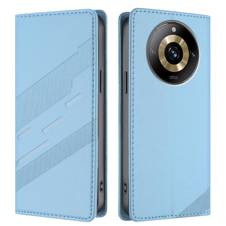 For Realme 10 Pro Embossed Multi-functional Wallet Retro Leather Phone Case
