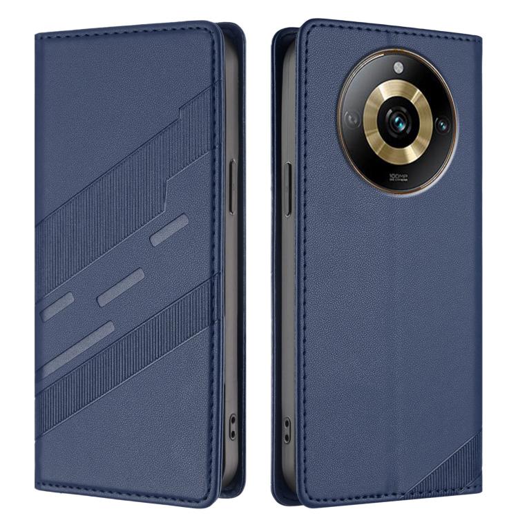 For Realme 10 Pro Embossed Multi-functional Wallet Retro Leather Phone Case