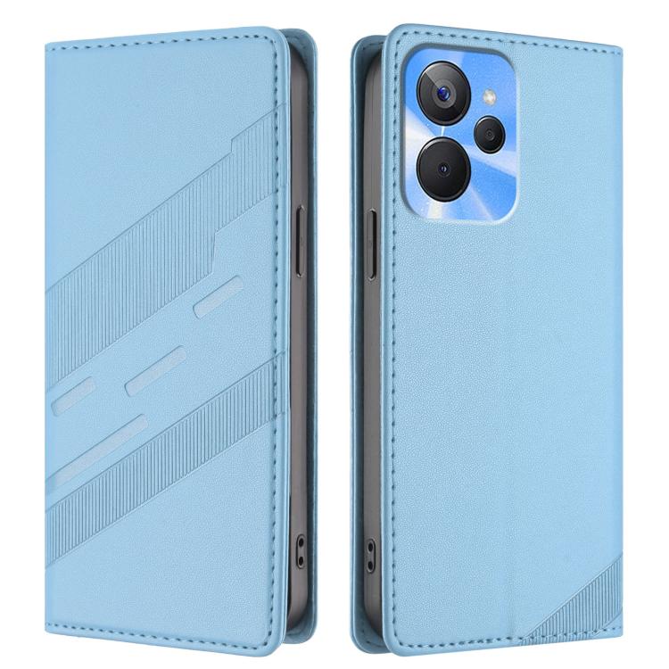 For Realme 10T Embossed Multi-functional Wallet Retro Leather Phone Case