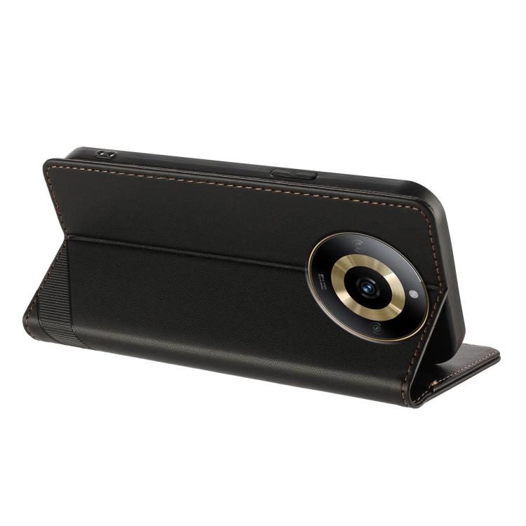 For Realme 11 4G Embossed Multi-functional Wallet Retro Leather Phone Case