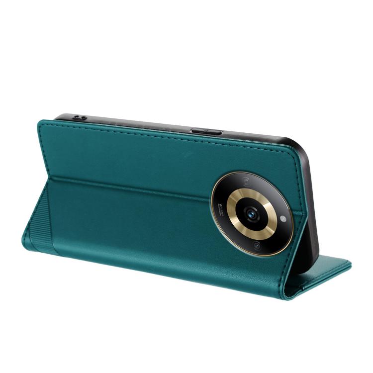 For Realme 11 4G Embossed Multi-functional Wallet Retro Leather Phone Case