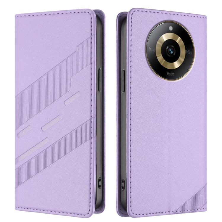 For Realme 11 4G Embossed Multi-functional Wallet Retro Leather Phone Case
