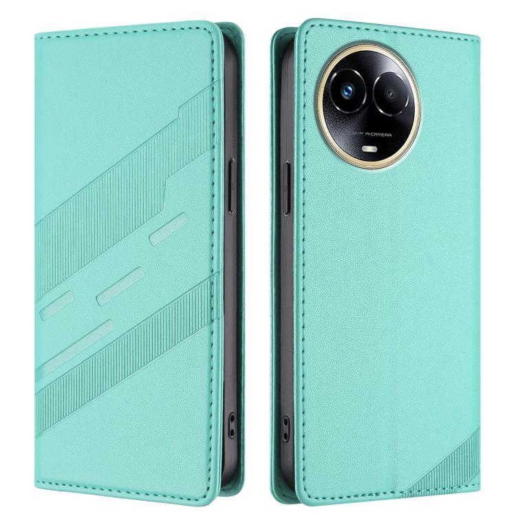 For Realme 11 5G Embossed Multi-functional Wallet Retro Leather Phone Case