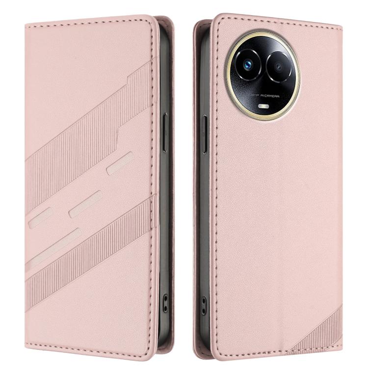 For Realme 11 5G Embossed Multi-functional Wallet Retro Leather Phone Case