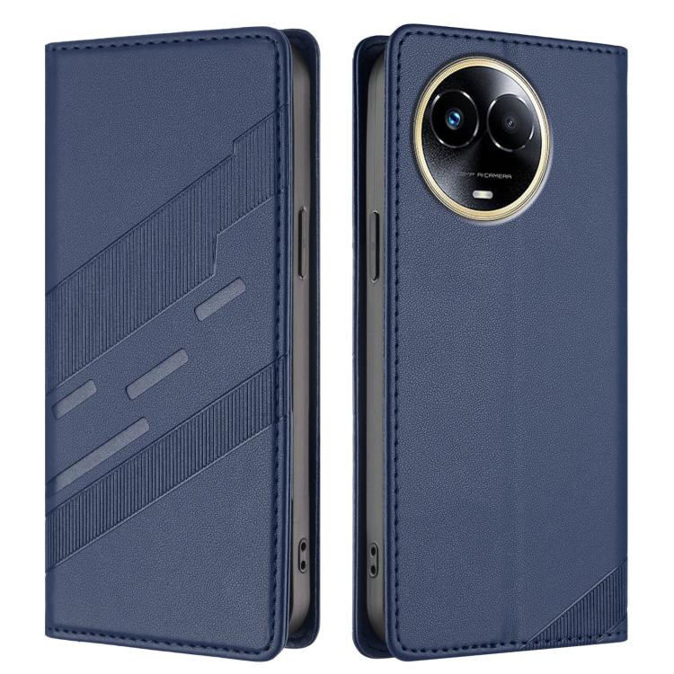 For Realme 11 5G Embossed Multi-functional Wallet Retro Leather Phone Case