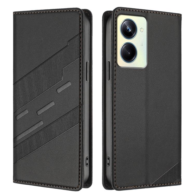 For Realme 11 Pro Embossed Multi-functional Wallet Retro Leather Phone Case