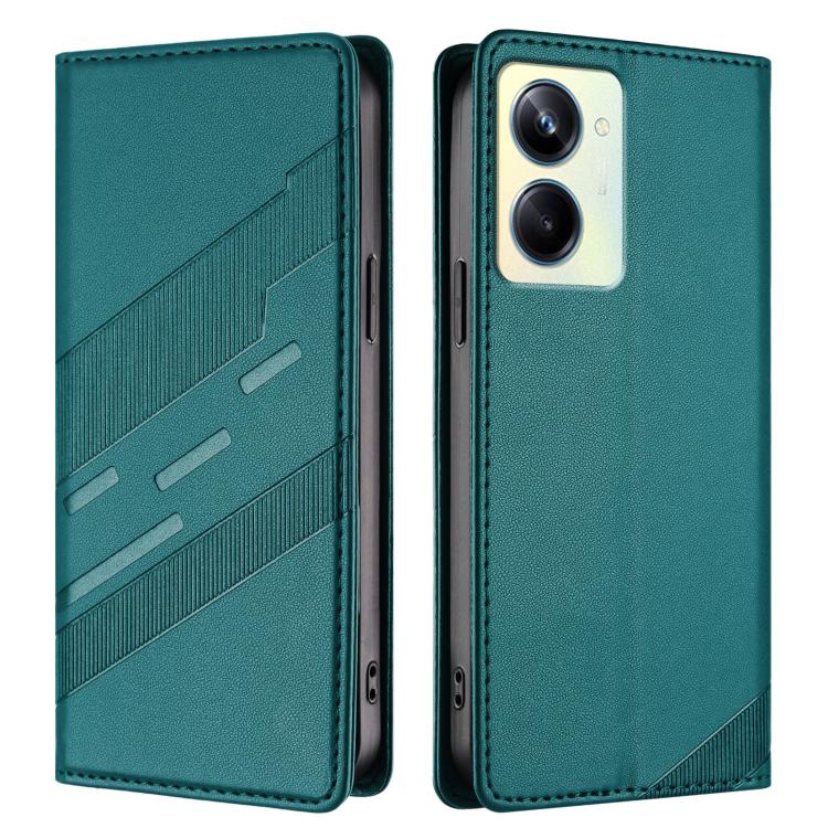 For Realme 11 Pro Embossed Multi-functional Wallet Retro Leather Phone Case