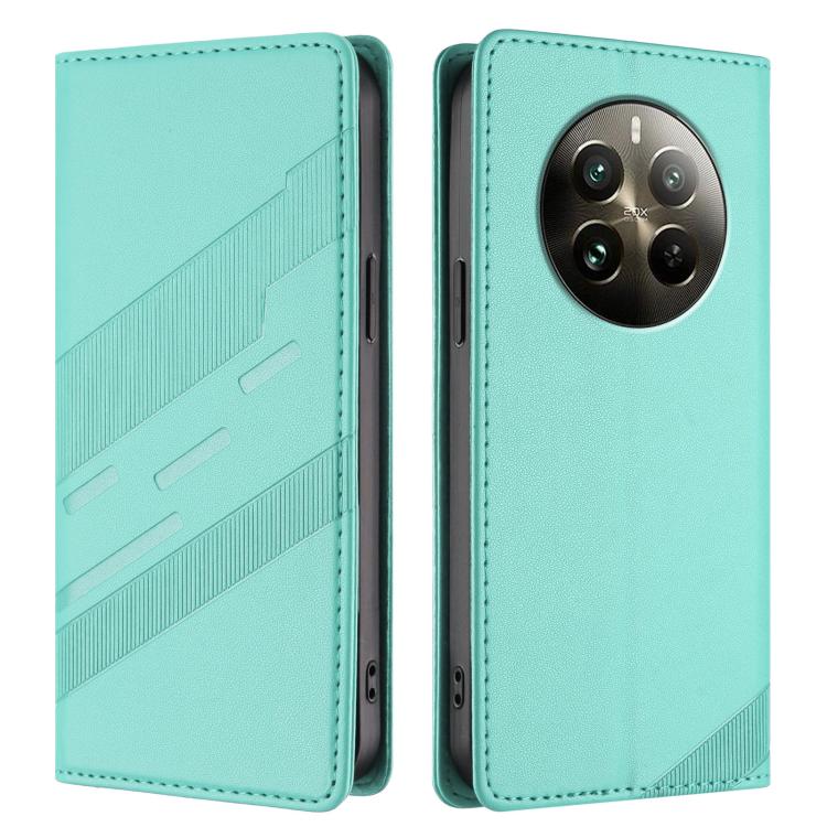 For Realme 12 Pro Embossed Multi-functional Wallet Retro Leather Phone Case