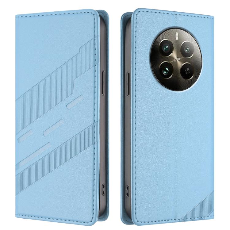For Realme 12 Pro Embossed Multi-functional Wallet Retro Leather Phone Case