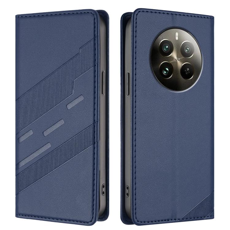 For Realme 12 Pro Embossed Multi-functional Wallet Retro Leather Phone Case