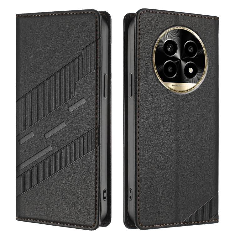 For Realme 13 Pro Embossed Multi-functional Wallet Retro Leather Phone Case
