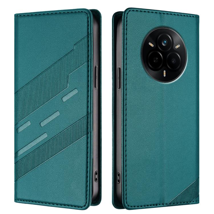 For Realme 14 Pro Embossed Multi-functional Wallet Retro Leather Phone Case