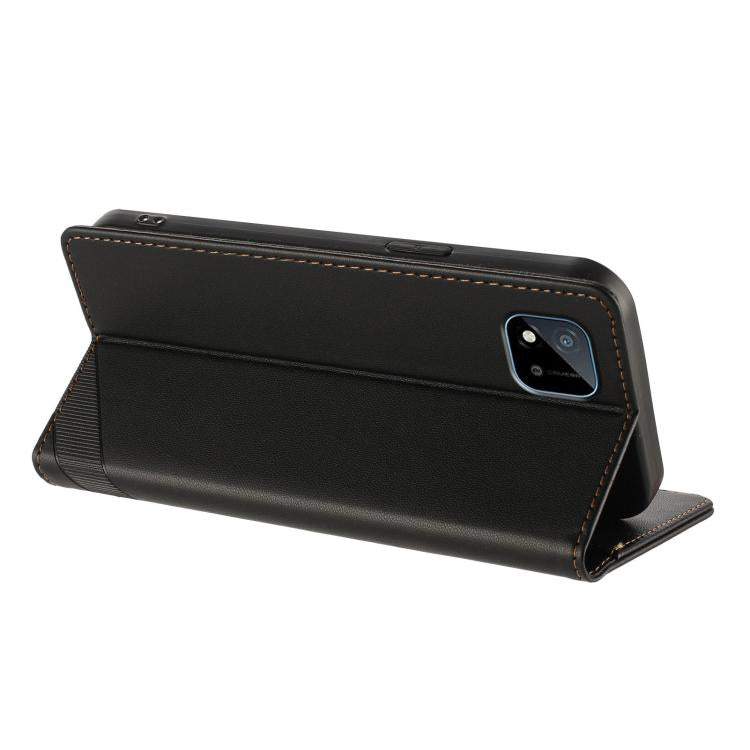 For Realme C20 Embossed Multi-functional Wallet Retro Leather Phone Case