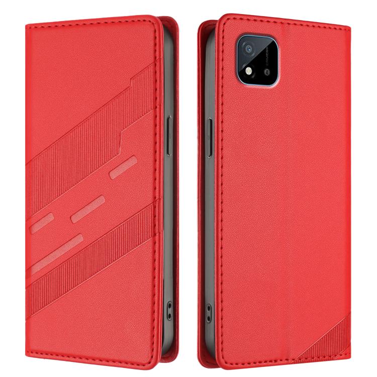 For Realme C20 Embossed Multi-functional Wallet Retro Leather Phone Case