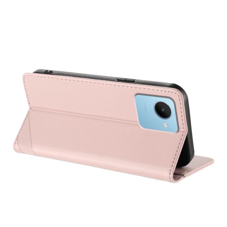 For Realme C30 Embossed Multi-functional Wallet Retro Leather Phone Case