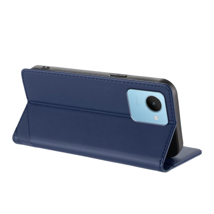 For Realme C30 Embossed Multi-functional Wallet Retro Leather Phone Case