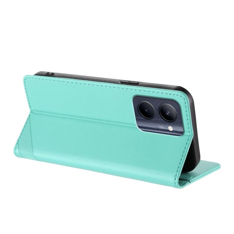 For Realme C33 Embossed Multi-functional Wallet Retro Leather Phone Case