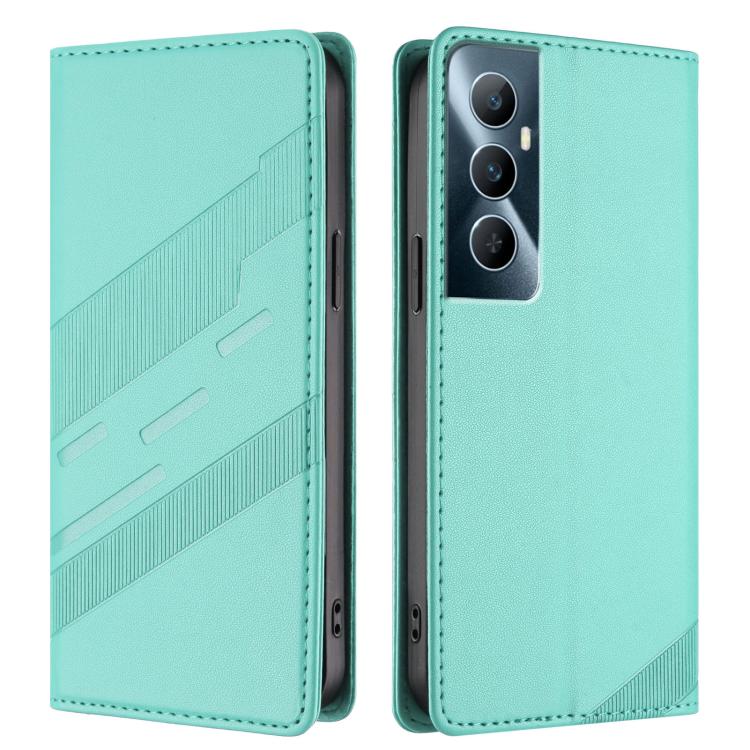 For Realme C65 4G Embossed Multi-functional Wallet Retro Leather Phone Case