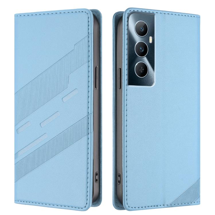 For Realme C65 4G Embossed Multi-functional Wallet Retro Leather Phone Case