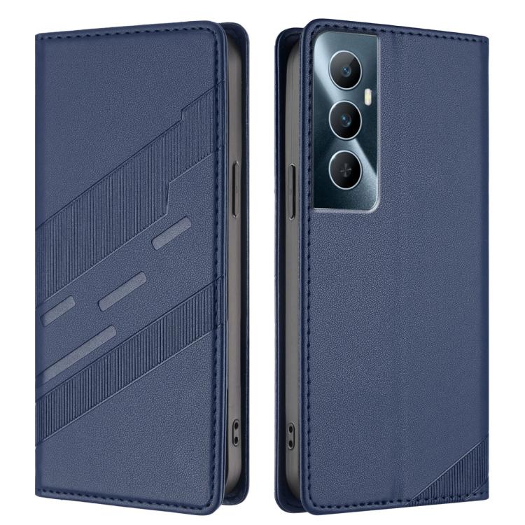 For Realme C65 4G Embossed Multi-functional Wallet Retro Leather Phone Case