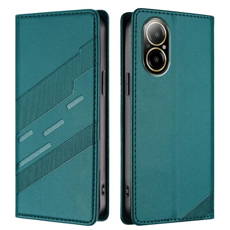 For Realme C67 4G Embossed Multi-functional Wallet Retro Leather Phone Case