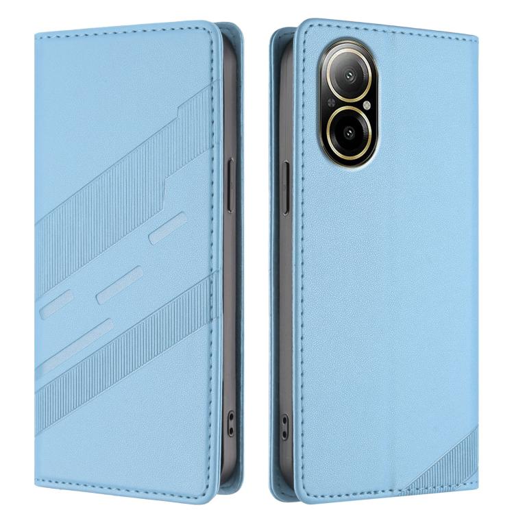 For Realme C67 4G Embossed Multi-functional Wallet Retro Leather Phone Case