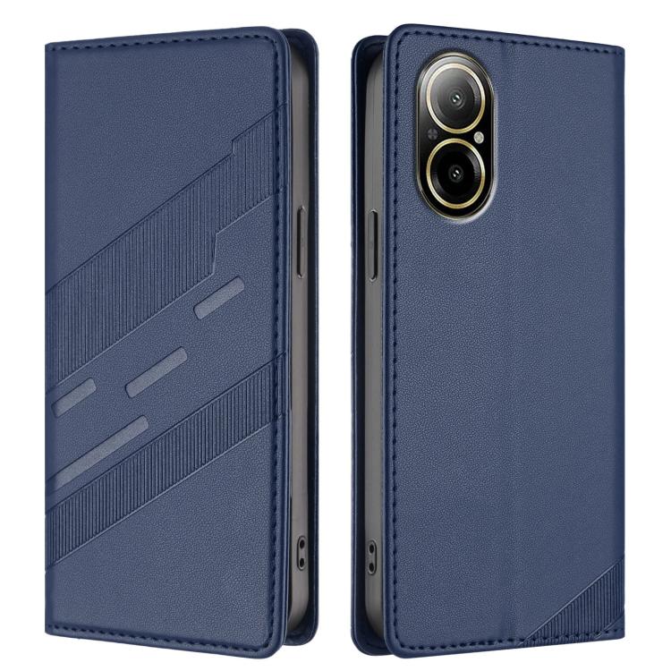 For Realme C67 4G Embossed Multi-functional Wallet Retro Leather Phone Case