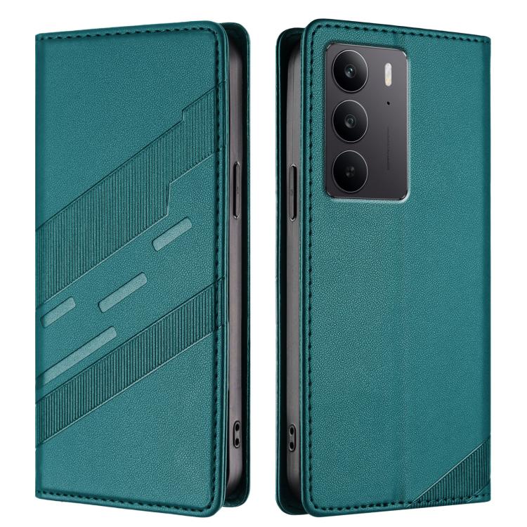 For Realme C75 4G Embossed Multi-functional Wallet Retro Leather Phone Case
