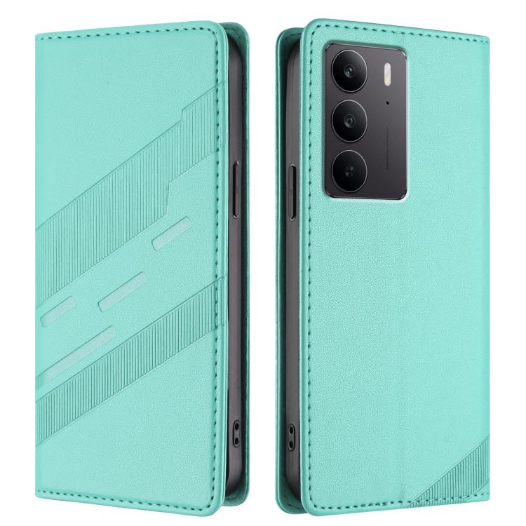 For Realme C75 4G Embossed Multi-functional Wallet Retro Leather Phone Case