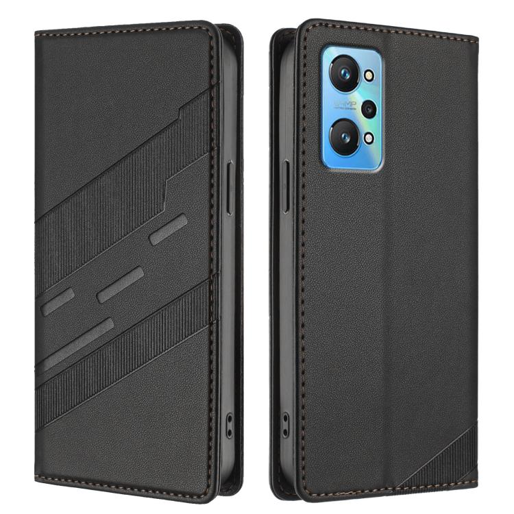 For Realme GT Neo2 Embossed Multi-functional Wallet Retro Leather Phone Case