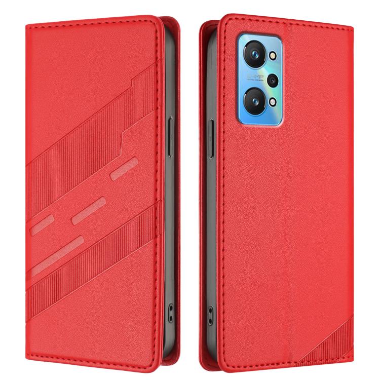 For Realme GT Neo2 Embossed Multi-functional Wallet Retro Leather Phone Case